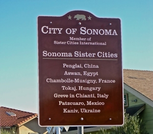 The New Gateway Sign on Broadway Next to Traintown